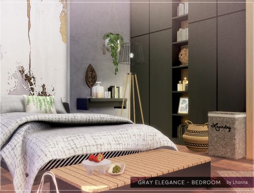 Gray Elegance - Bedroom