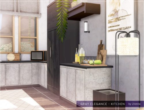 Gray Elegance - Kitchen