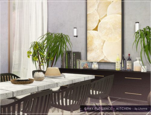 Gray Elegance - Kitchen