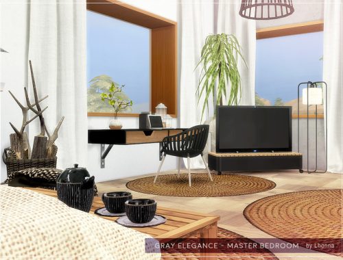 Gray Elegance - Master Bedroom