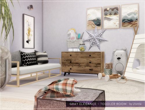 Gray Elegance - Toddler Room