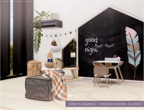 Gray Elegance - Toddler Room