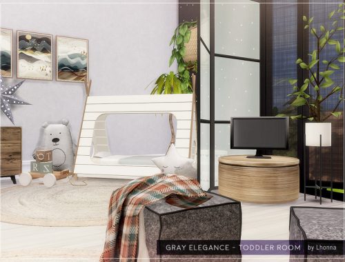 Gray Elegance - Toddler Room