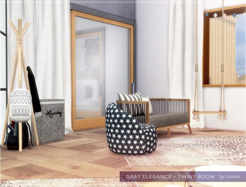 Gray Elegance - Twins Room