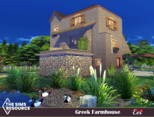 Greek Farmhouse with TSR only CC