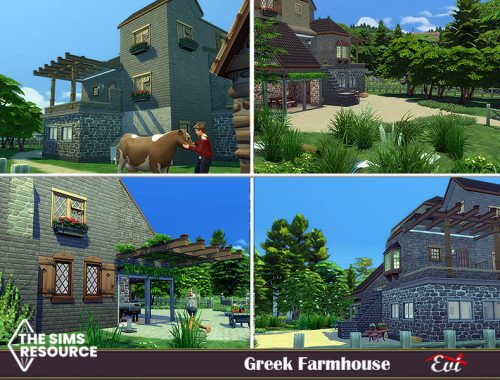 Greek Farmhouse with TSR only CC
