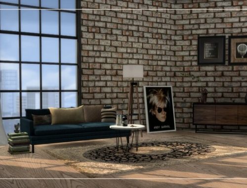 Habitat seamless brick walls at Tilly Tiger