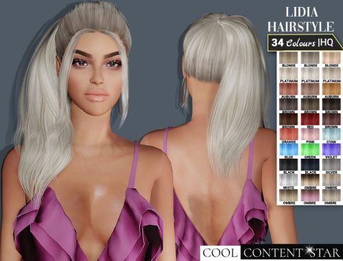 Hairstyle 12 - Lidia tail (patreon)