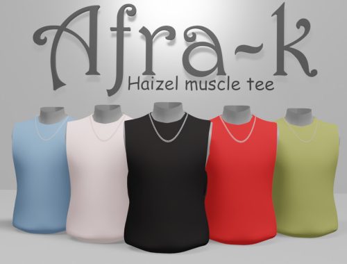 Haizel muscle tee