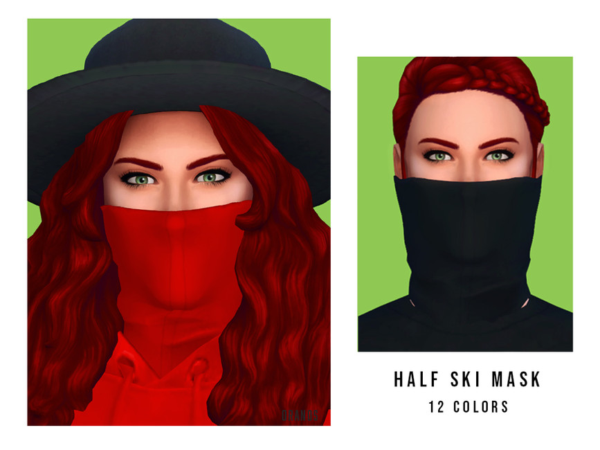 Half Ski Mask [Female] - The Sims 4 Catalog