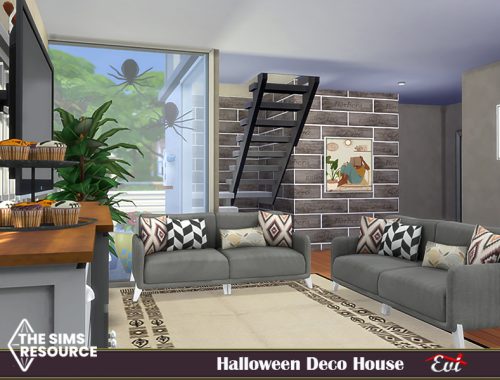 Halloween deco house_TSR only CC
