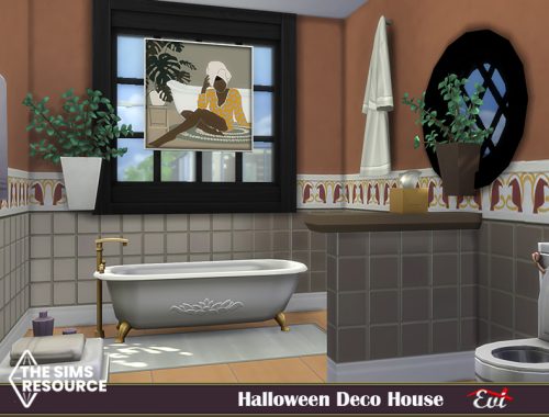 Halloween deco house_TSR only CC