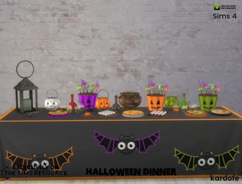Halloween Dinner