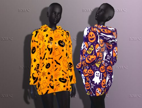 Halloween Hoodie Dress DO208