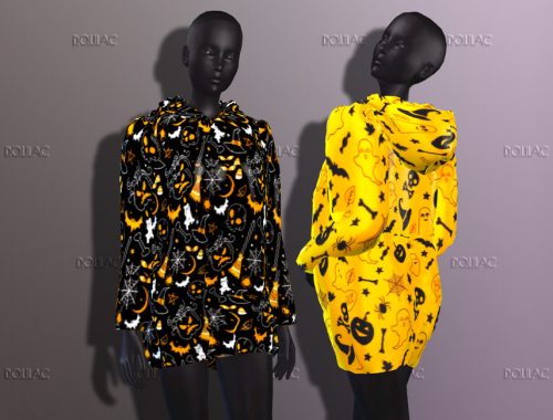 Halloween Hoodie Dress DO208