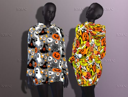 Halloween Hoodie Dress DO208