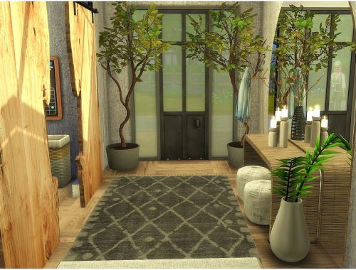 Hallway With Laundry