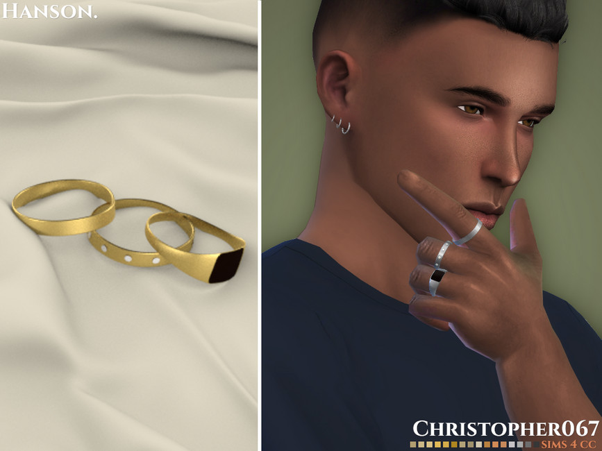 Hanson Rings / Christopher067 - The Sims 4 Catalog