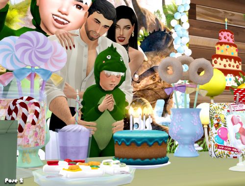 Happy Birthday (Pose pack)