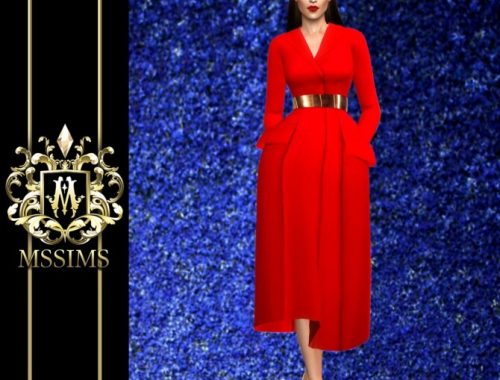 HAUTE COUTURE 2012 BAR COAT at MSSIMS