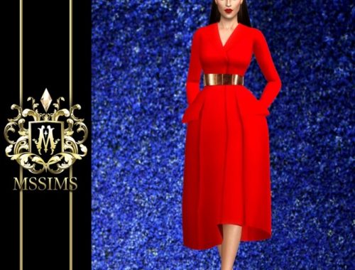 HAUTE COUTURE 2012 BAR COAT at MSSIMS