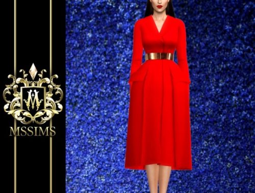 HAUTE COUTURE 2012 BAR COAT at MSSIMS