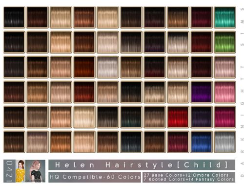 Helen Hairstyle [Child]