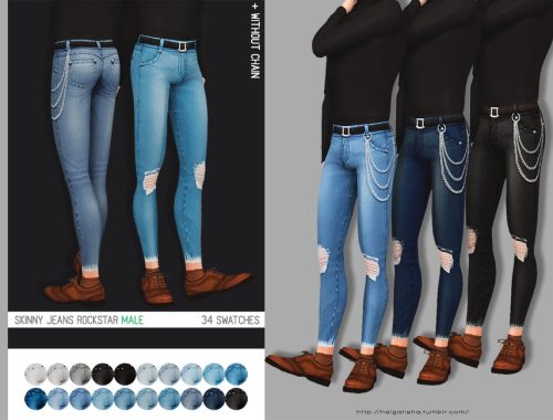 helgatisha Skinny jeans Rockstar - female and male