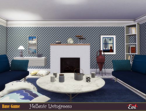 Hellenic livingroom