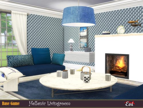 Hellenic livingroom