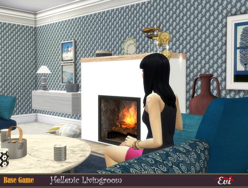 Hellenic livingroom