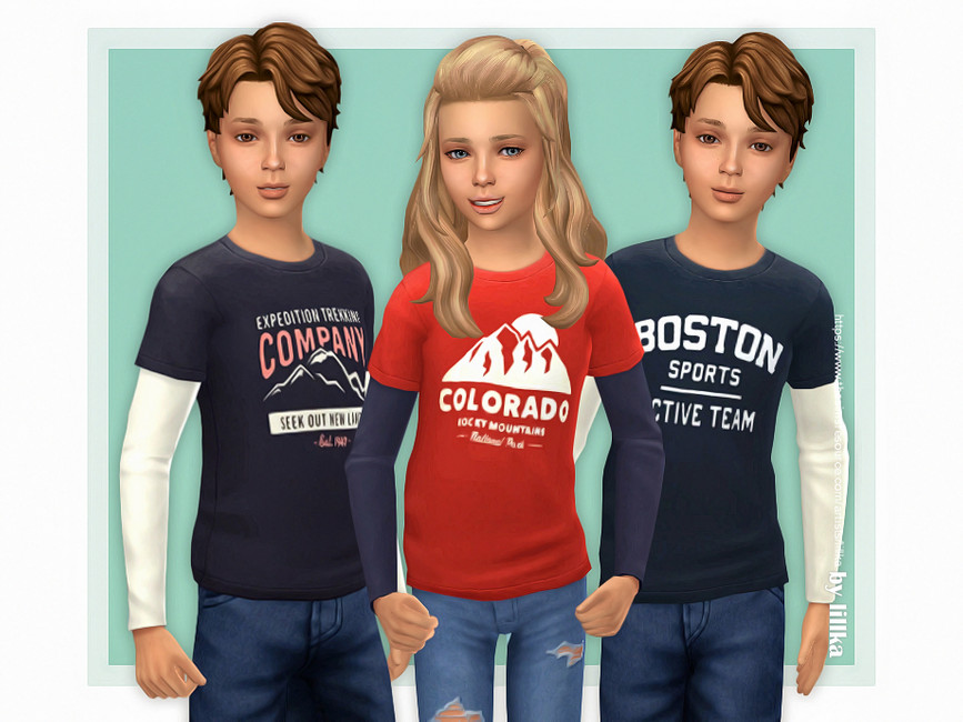 Hennes Shirt - The Sims 4 Catalog