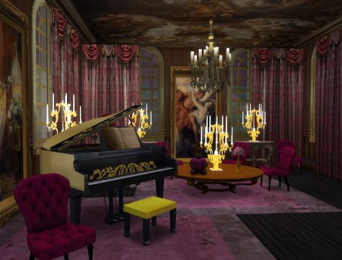 High Class Living Room at Anna Quinn Stories