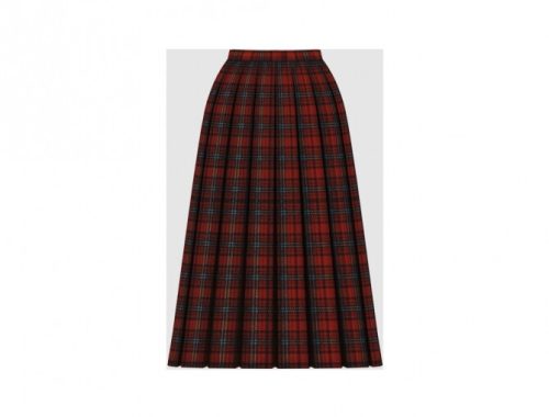 High Waist Pleated Skirt at Happy Life Sims