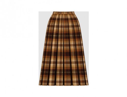High Waist Pleated Skirt at Happy Life Sims