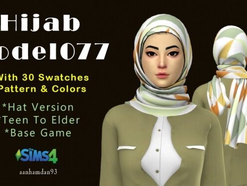 Hijab Model077 & Wilona Suits at Aan Hamdan Simmer93