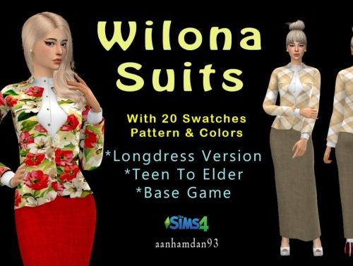 Hijab Model077 & Wilona Suits at Aan Hamdan Simmer93