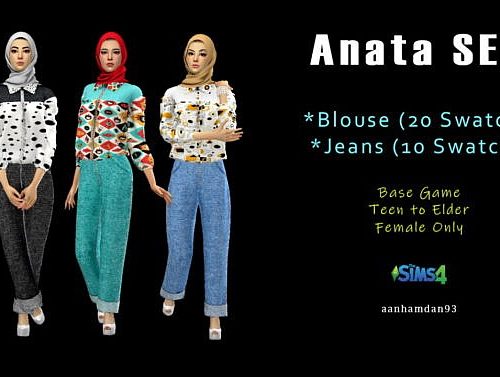 Hijab Model079 & Anata SET