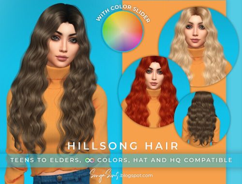 HillSong & Ruel Hairs at Sonya Sims