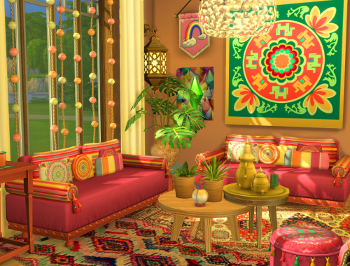 Hippie Living Room - CC needed