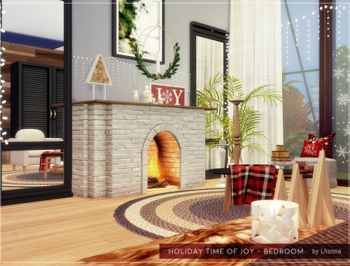 Holiday Time of Joy – Bedroom