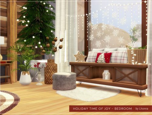 Holiday Time of Joy – Bedroom