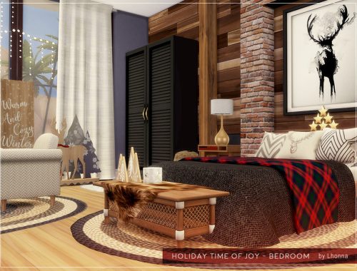 Holiday Time of Joy – Bedroom