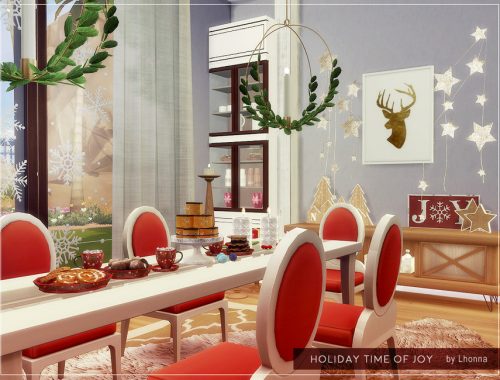 Holiday Time of Joy – Kitchen and Dining