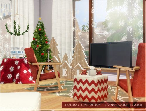 Holiday Time of Joy – Living Room