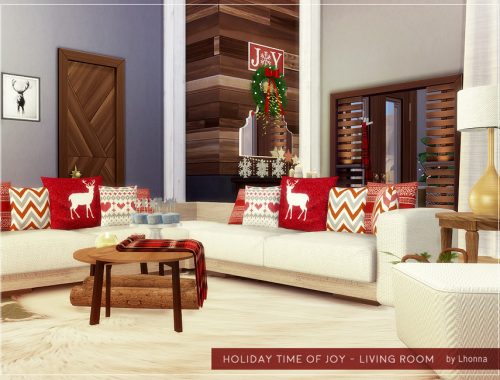 Holiday Time of Joy – Living Room