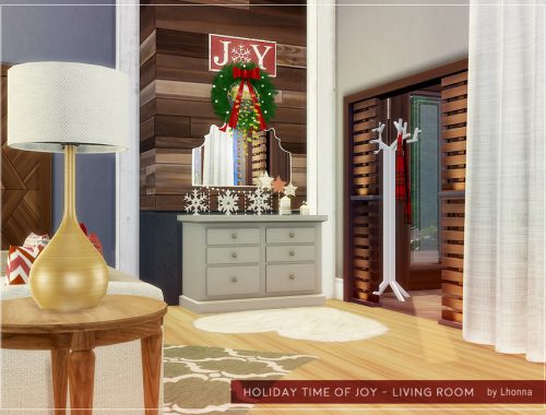 Holiday Time of Joy – Living Room