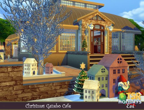 Holiday Wonderland _ Gazebo bar
