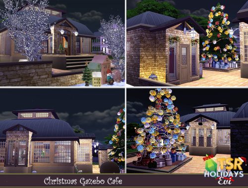 Holiday Wonderland _ Gazebo bar