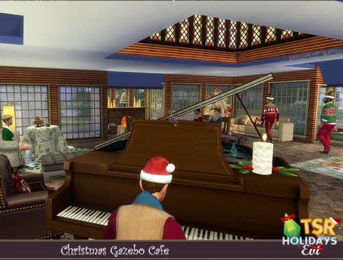 Holiday Wonderland _ Gazebo bar